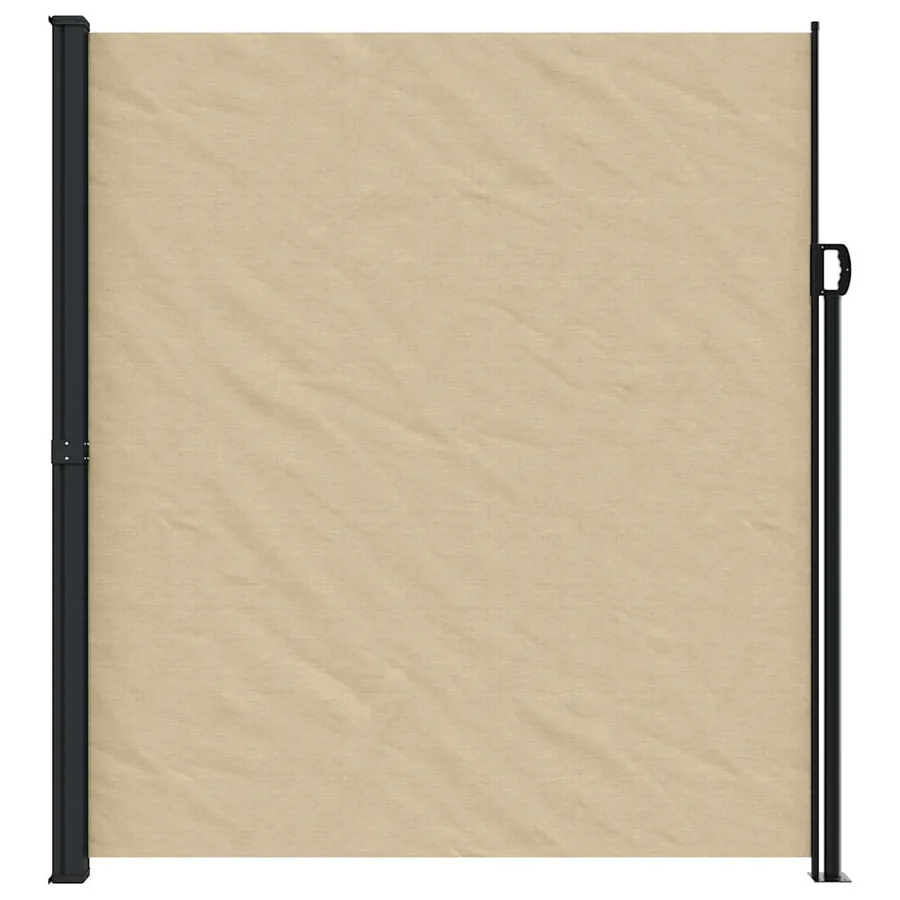 Auvent latéral rétractable beige 220x600 cm - 3