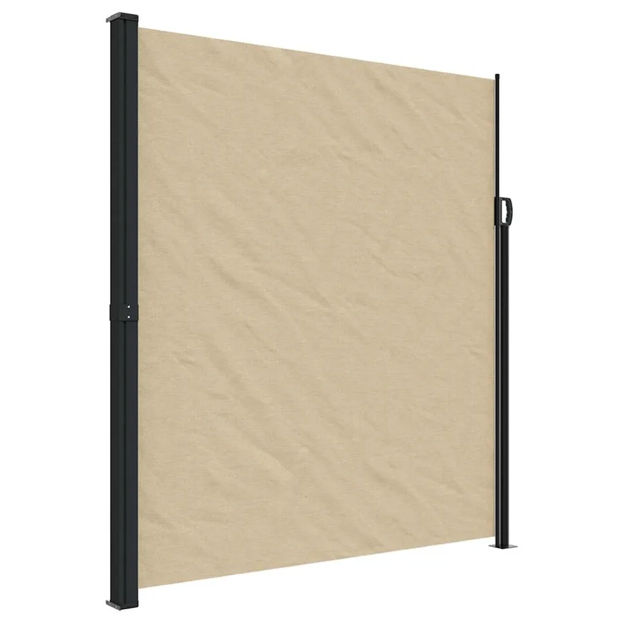 Auvent latéral rétractable beige 220x500 cm - 2