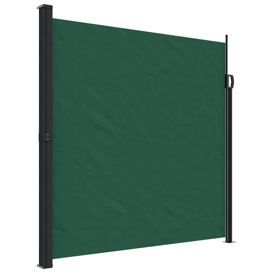 Auvent latéral rétractable vert foncé 200x300 cm - 2