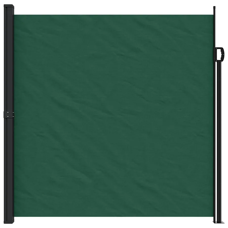 Auvent latéral rétractable vert foncé 200x300 cm - 3
