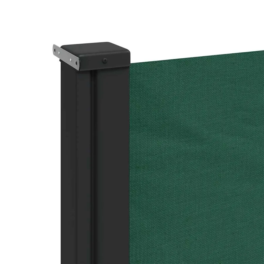 Auvent latéral rétractable vert foncé 200x300 cm - 7