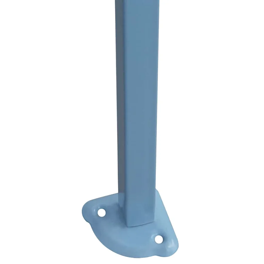 Tente de réception pliable avec 4 parois 3x4 m Acier Anthracite - 10