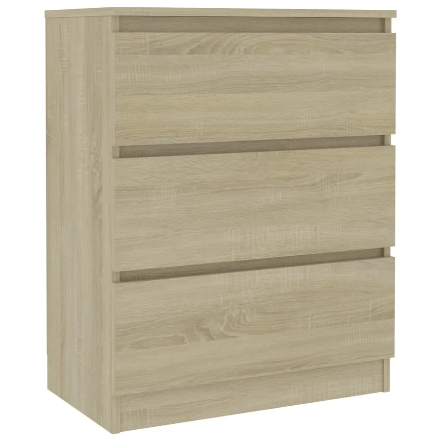 Buffet Chêne sonoma 60x35x76 cm Bois d'ingénierie - 2