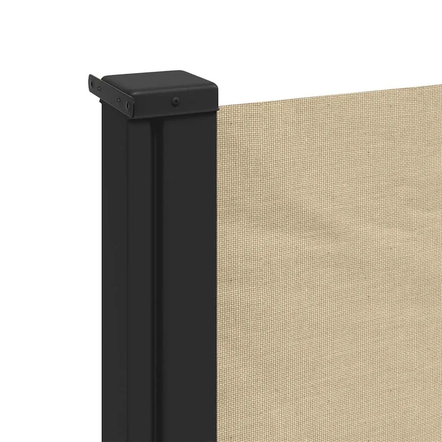 Auvent latéral rétractable beige 100x500 cm - 7
