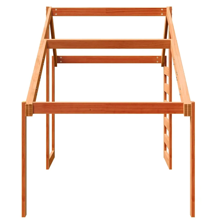 Toit de lit pour enfants 188x97x113 cm bois de pin massif - 5