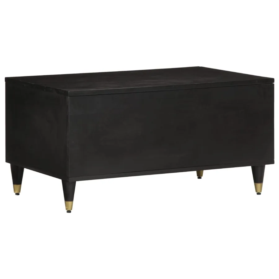 Table basse 80x50x40 cm bois de manguier massif - 5