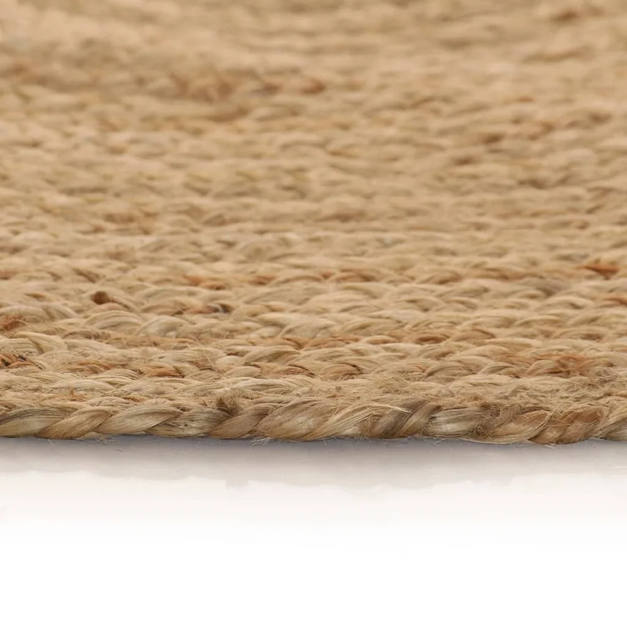 Tapis Jute tressé 90 cm rond - 3