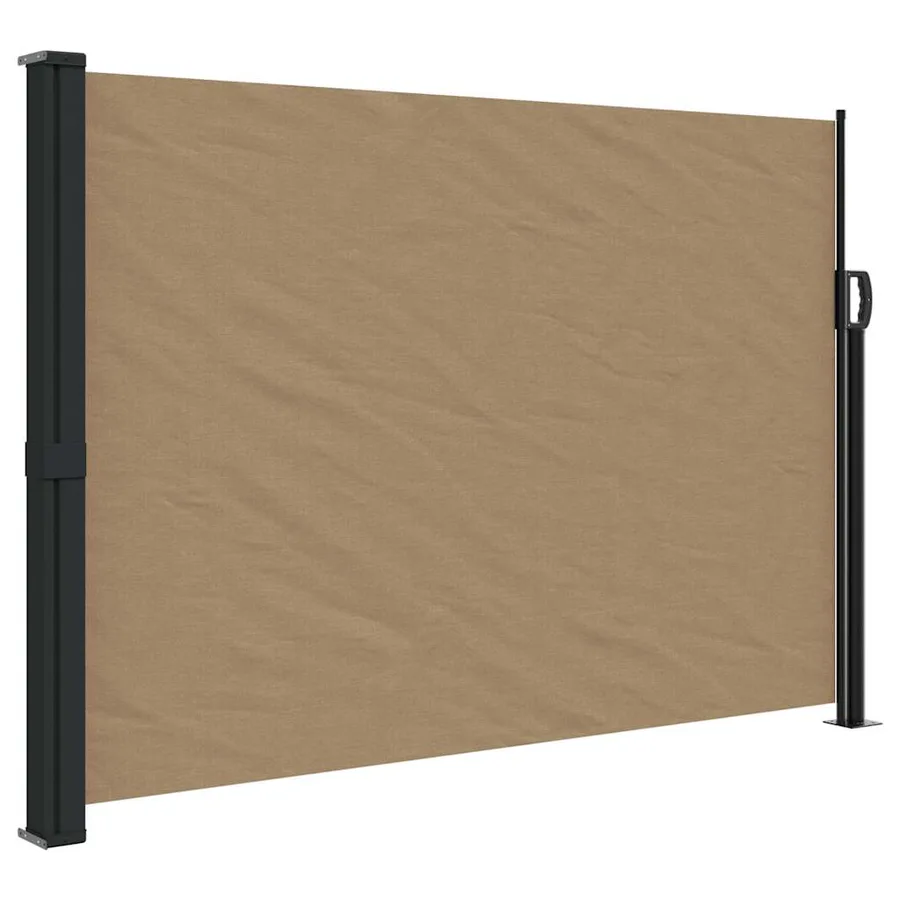 Auvent latéral rétractable taupe 140x300 cm - 2