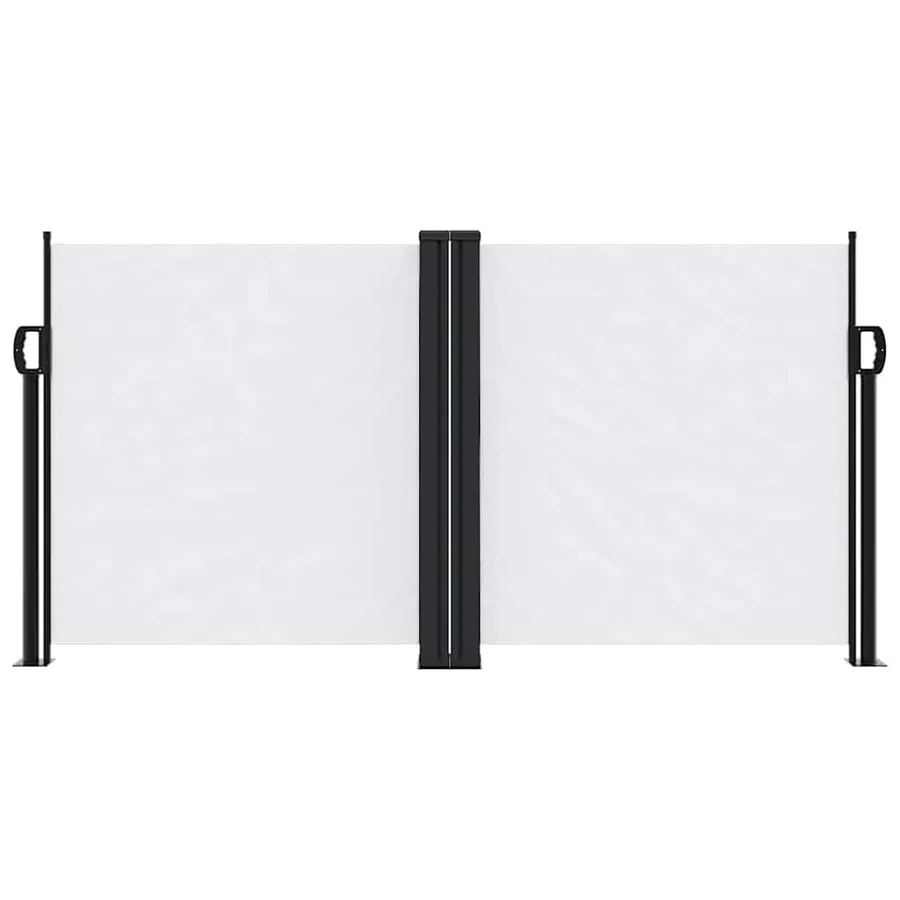 Auvent latéral rétractable blanc 120x600 cm - 3