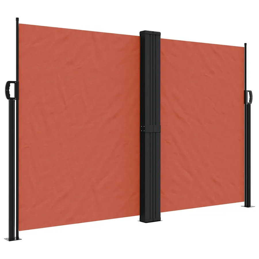 Auvent latéral rétractable terre cuite 160x1200 cm - 2