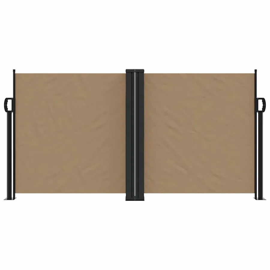 Auvent latéral rétractable taupe 120x1200 cm - 3