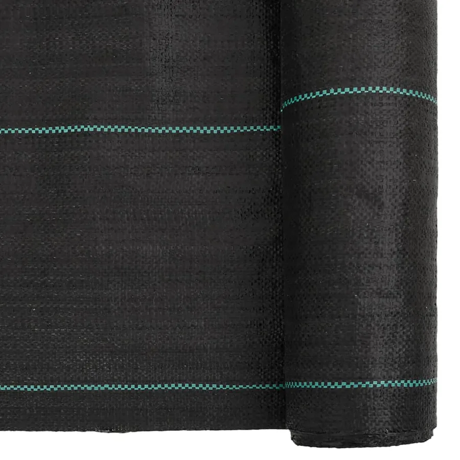 Membrane anti-mauvaises herbes noir 1,5x150 m PP - 6
