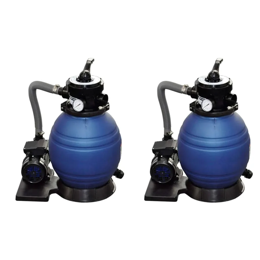 Sand filter pumps 2 pcs 400 W 11000 l/h