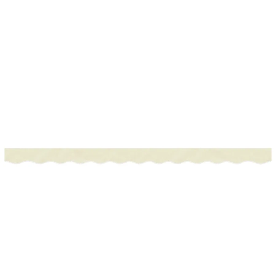 Tissu de remplacement de cantonnière d’auvent rayure crème 3 m - 3