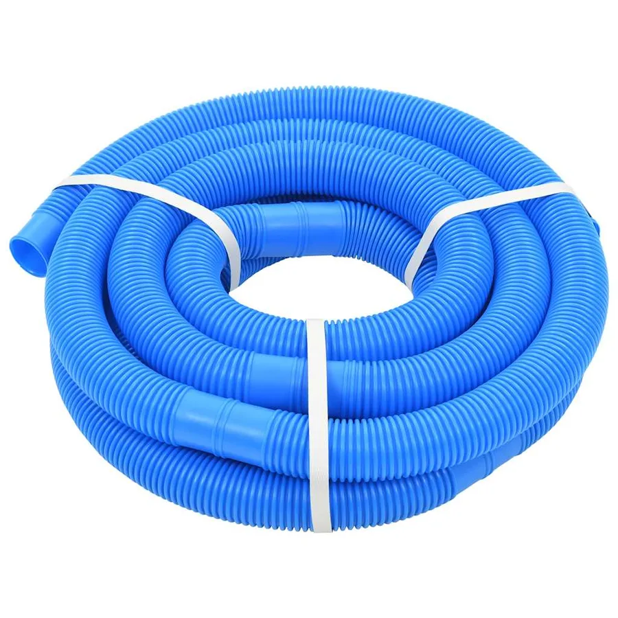 Tuyau de piscine avec colliers de serrage Bleu 38 mm 6 m - 2