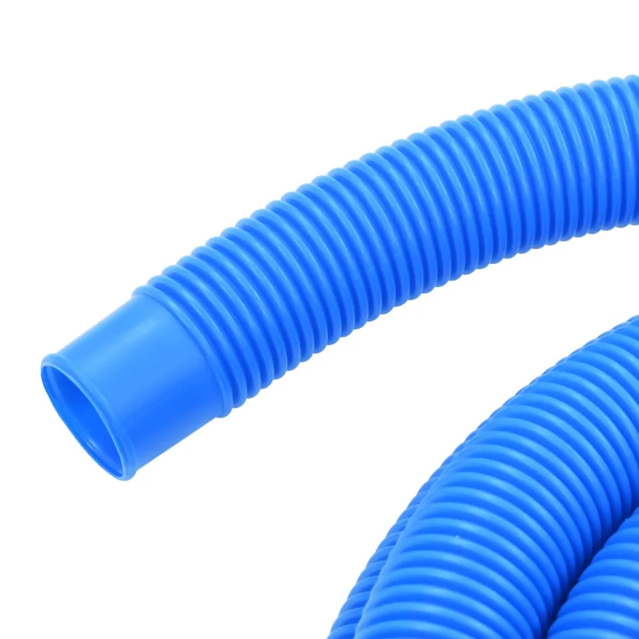 Tuyau de piscine avec colliers de serrage Bleu 38 mm 6 m - 4