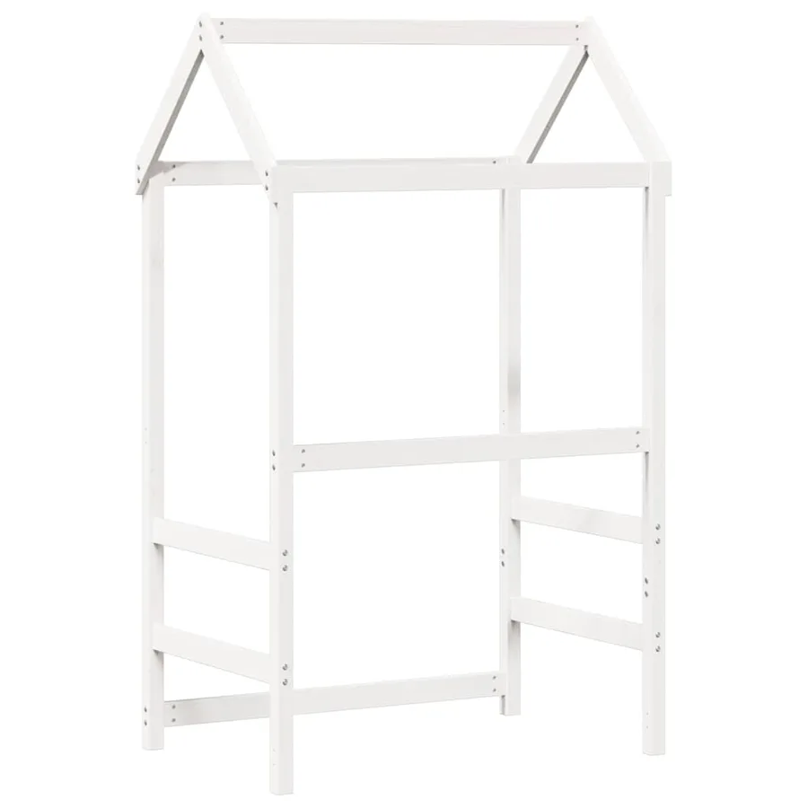 Toit de lit pour enfants 118x70x176,5 cm bois de pin massif - 6