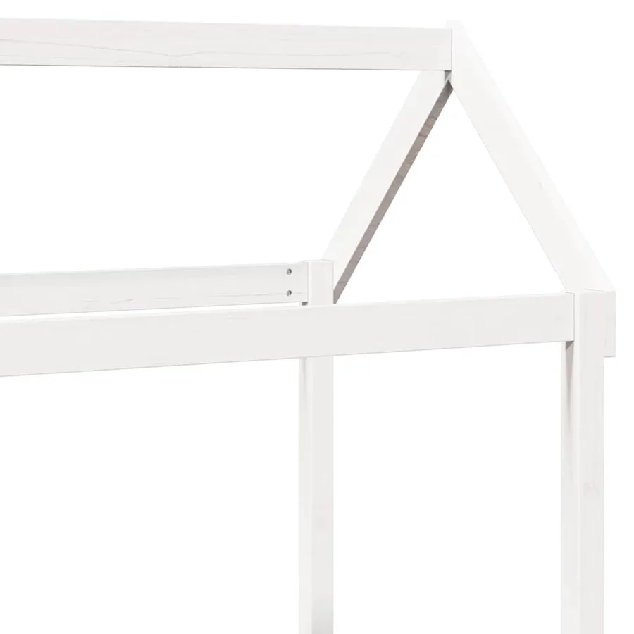 Toit de lit pour enfants 118x70x176,5 cm bois de pin massif - 7