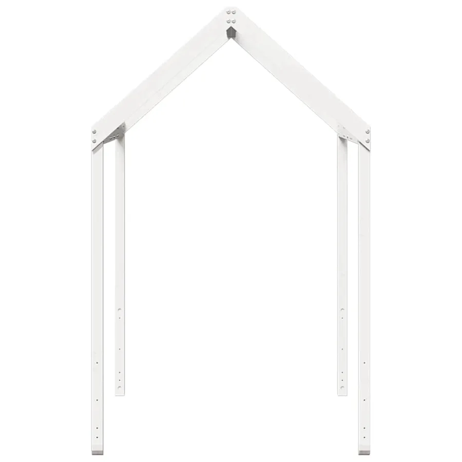 Toit de lit pour enfants 207x95,5x159 cm bois de pin massif - 5