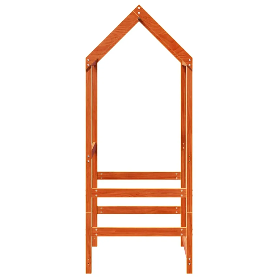 Toit de lit pour enfants 108x70x176,5 cm bois de pin massif - 5