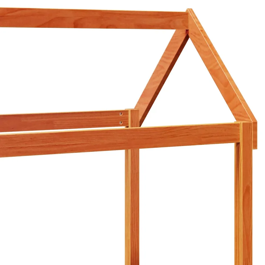 Toit de lit pour enfants 108x70x176,5 cm bois de pin massif - 7