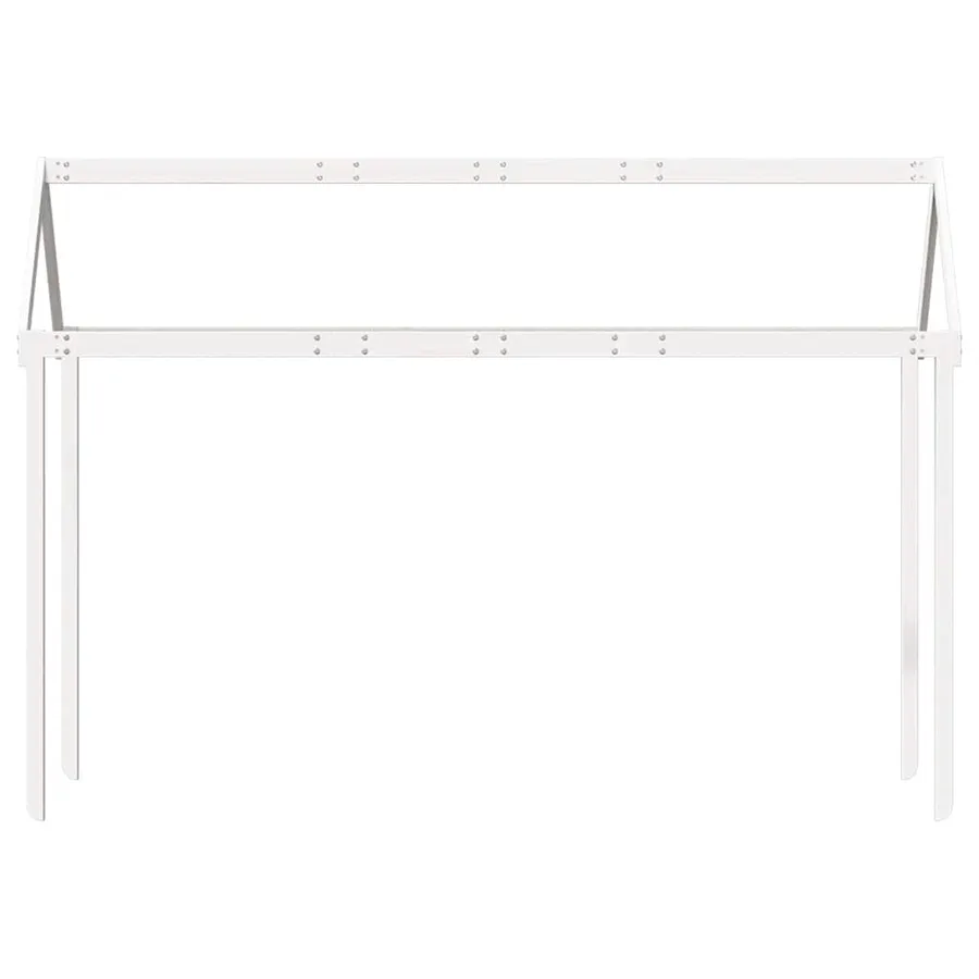 Toit de lit pour enfants 217x95,5x159 cm bois de pin massif - 4