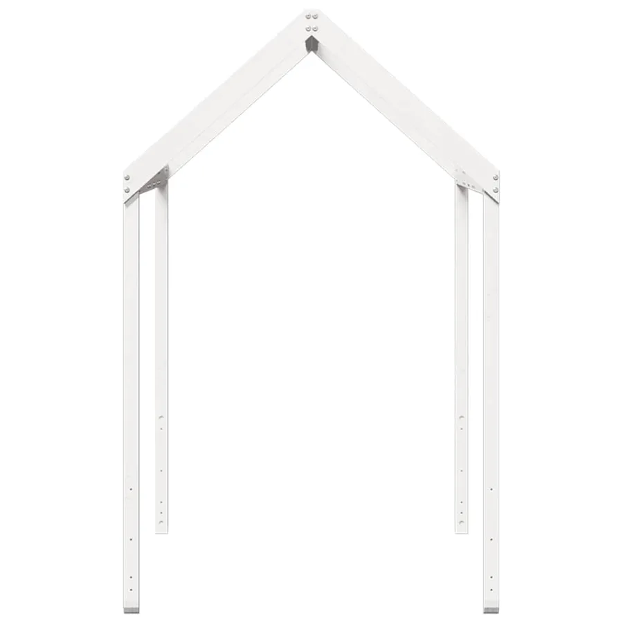 Toit de lit pour enfants 217x95,5x159 cm bois de pin massif - 5