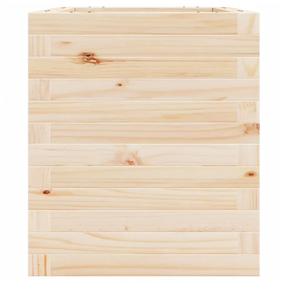 Jardinière 40x40x46 cm bois de pin massif - 6
