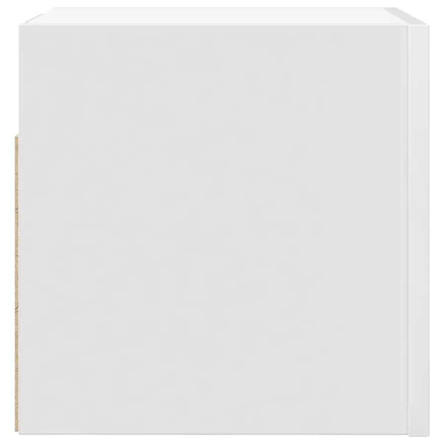 Meubles TV muraux 2 pcs Blanc 30,5x30x30 cm - 6