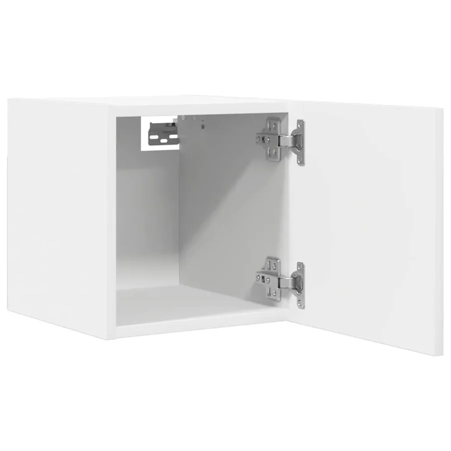 Meubles TV muraux 2 pcs Blanc 30,5x30x30 cm - 9