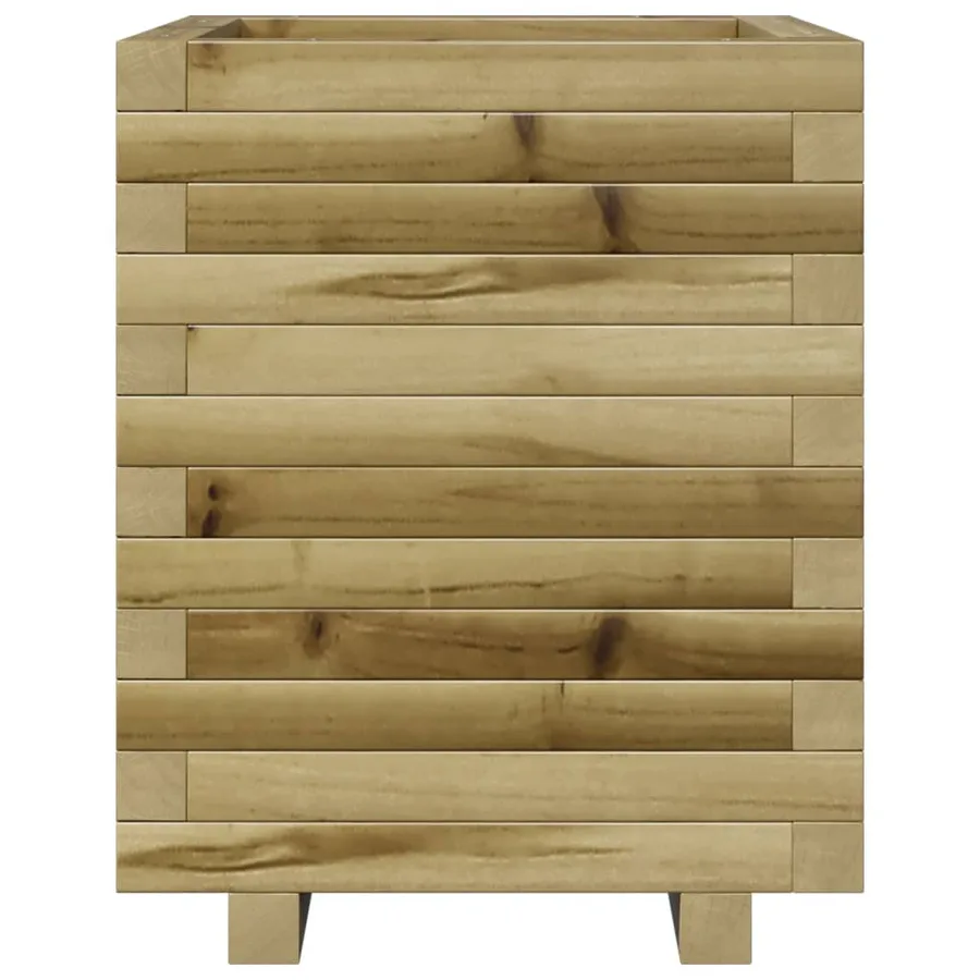 Jardinière 40x40x49,5 cm bois de pin imprégné - 5