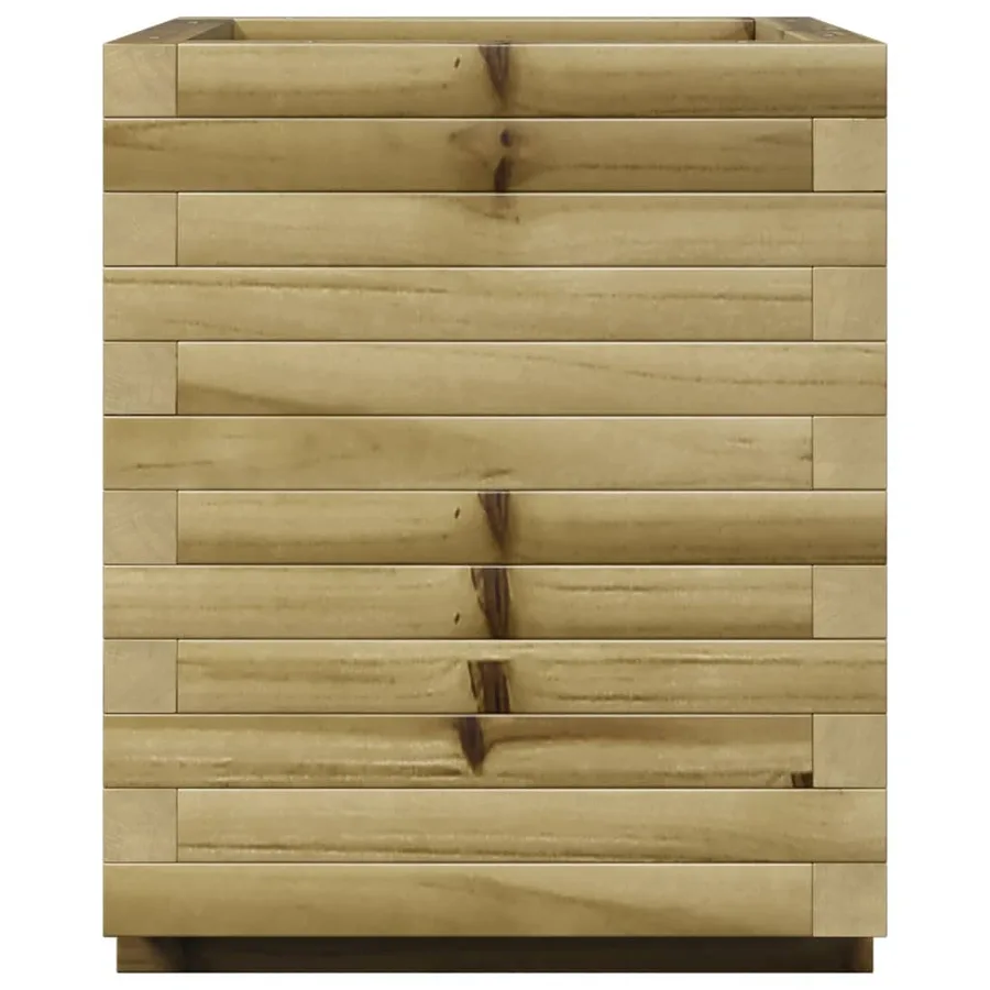 Jardinière 40x40x49,5 cm bois de pin imprégné - 6
