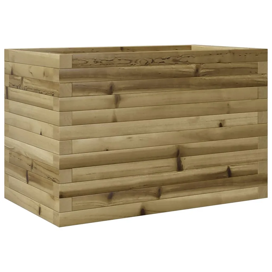 Jardinière 70x40x45,5 cm bois de pin imprégné - 2