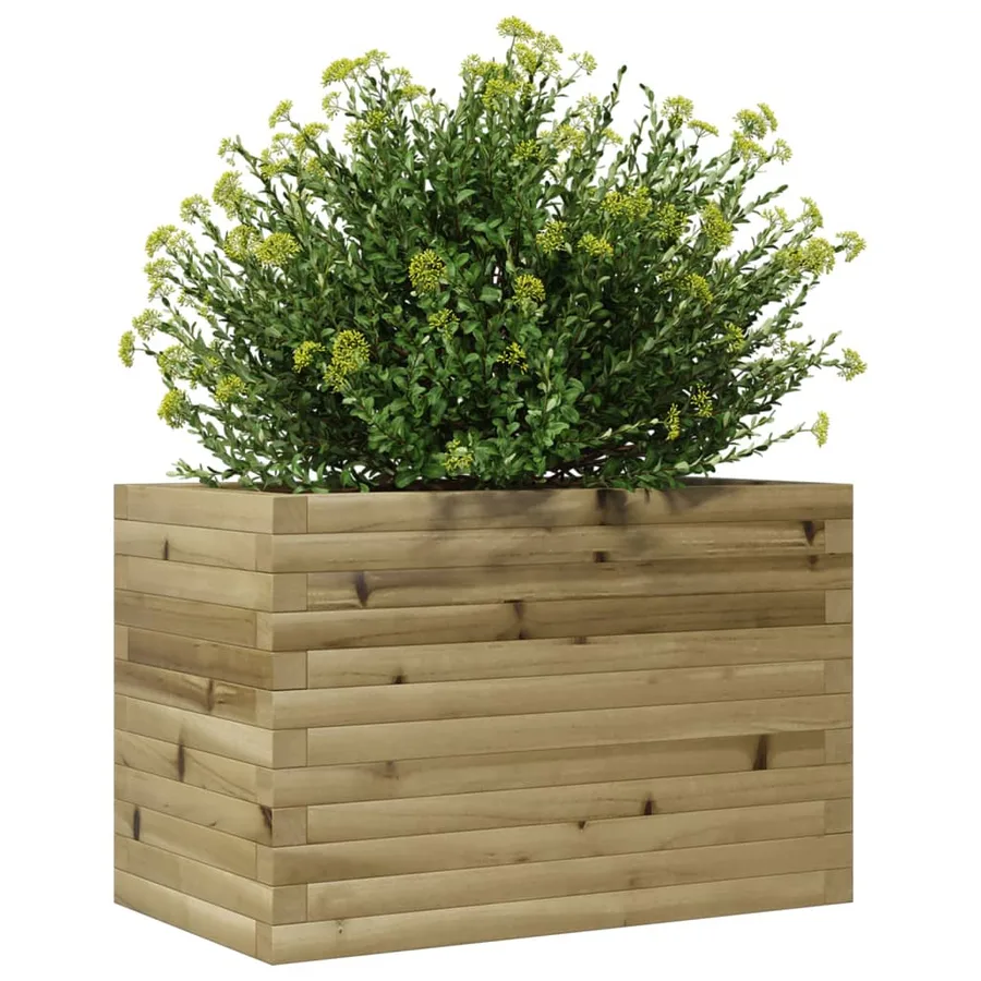 Jardinière 70x40x45,5 cm bois de pin imprégné - 4