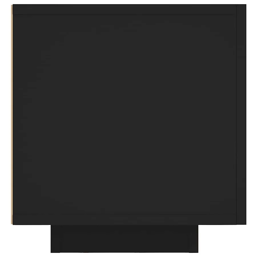 Meuble TV avec lumières LED noir 160x35x40 cm - 10