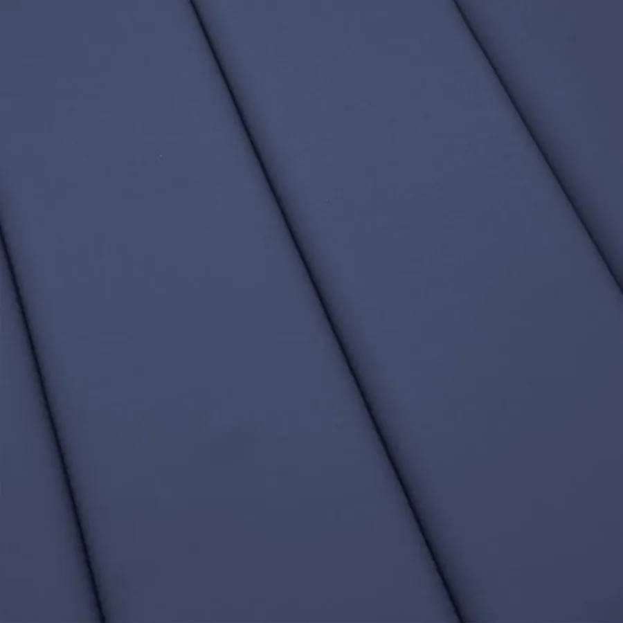 Coussin de chaise longue bleu marine tissu oxford - 7