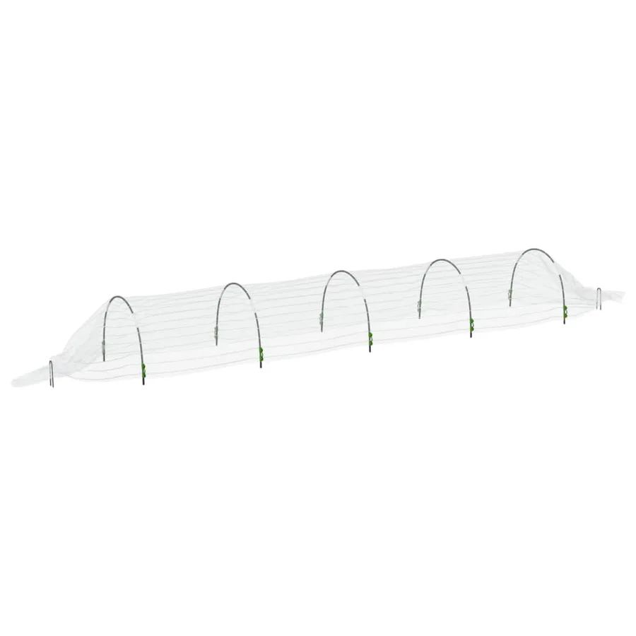 Tunnels en filet 2 pcs 1,5x5 m fibre de verre et PP - 4