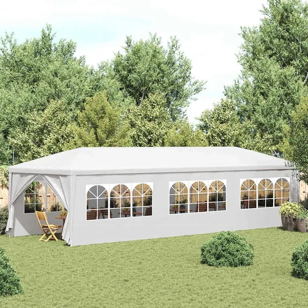 Party tent 3x9 m White