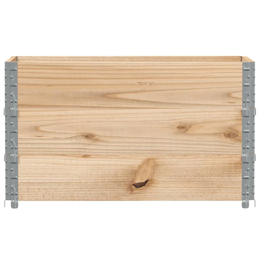 Jardinière 100x50 cm bois de pin massif - 3
