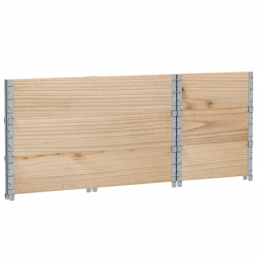 Jardinière 100x50 cm bois de pin massif - 6