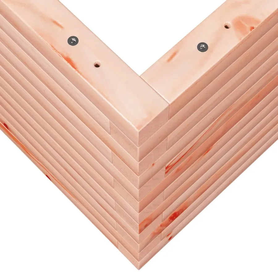 Jardinière 90x40x45,5 cm bois massif douglas - 8