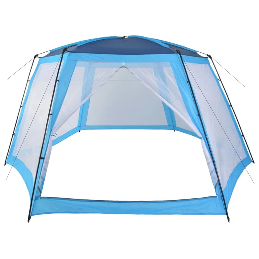 Tente de piscine Tissu 660x580x250 cm Bleu - 2