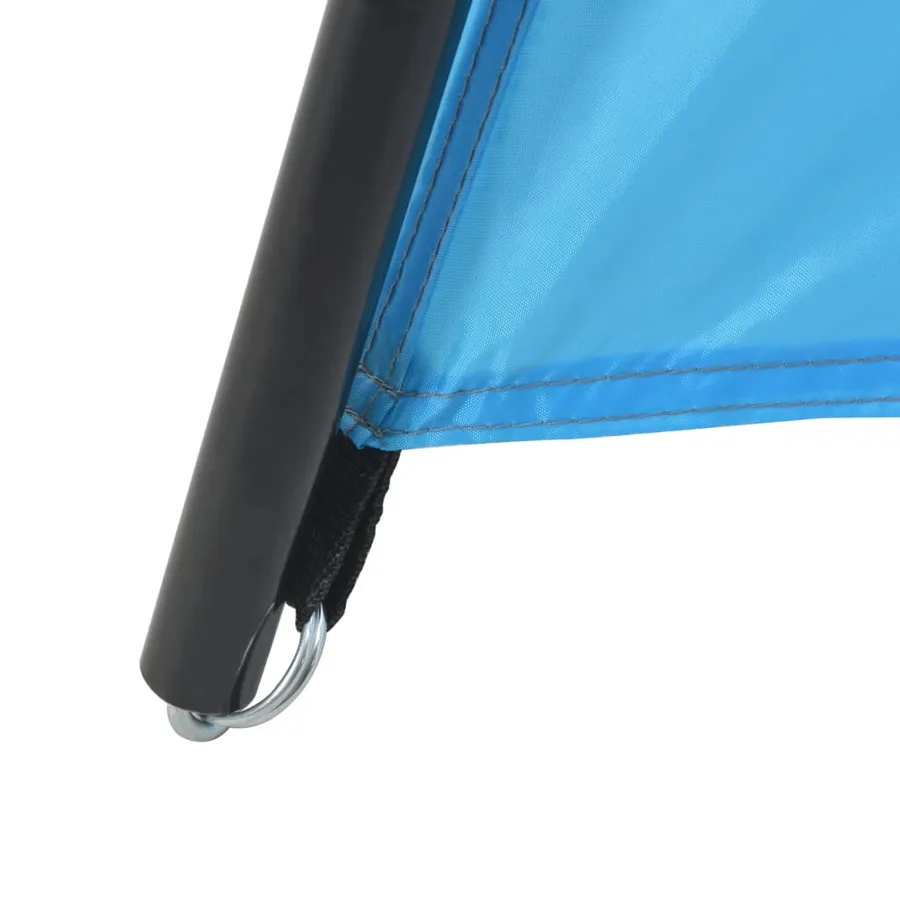 Tente de piscine Tissu 660x580x250 cm Bleu - 5