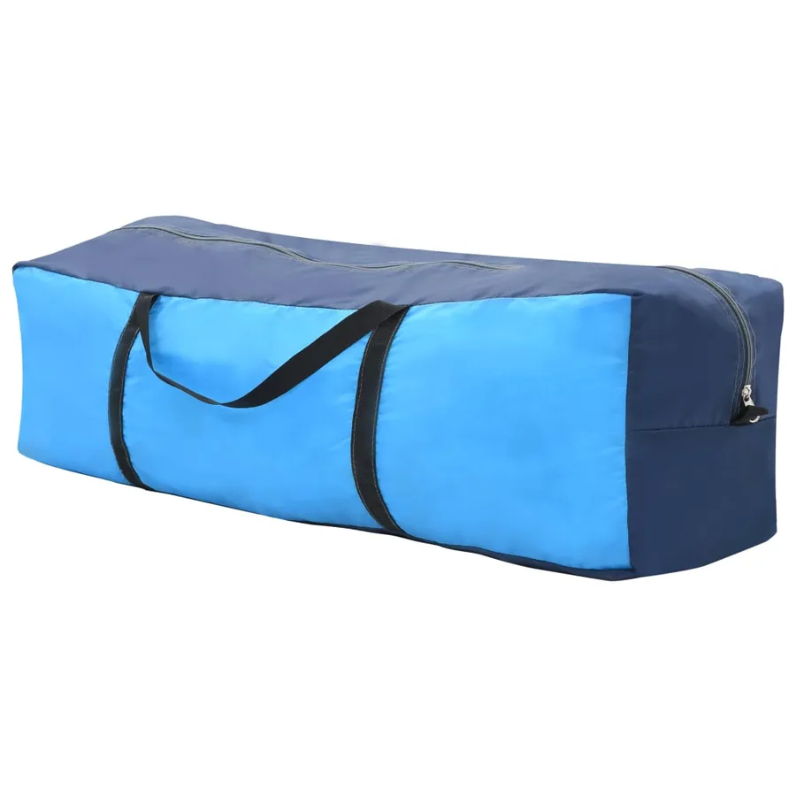 Tente de piscine Tissu 660x580x250 cm Bleu - 6