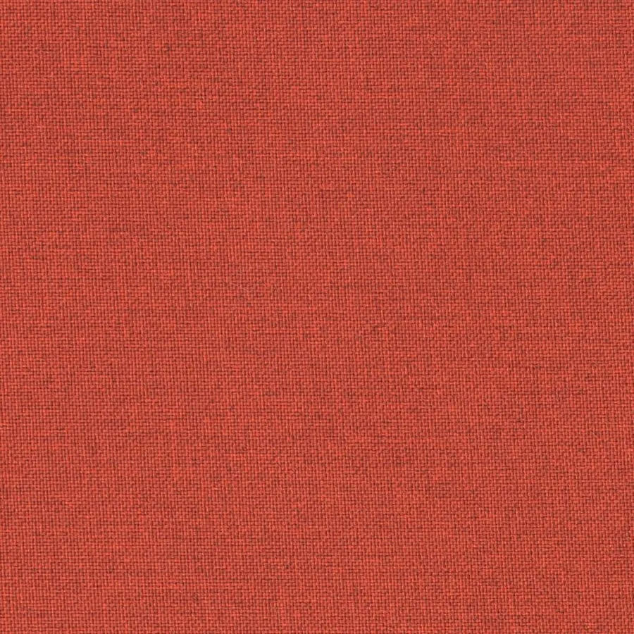 Coussins de chaise à dossier bas lot de 6 rouge mélangé tissu - 8