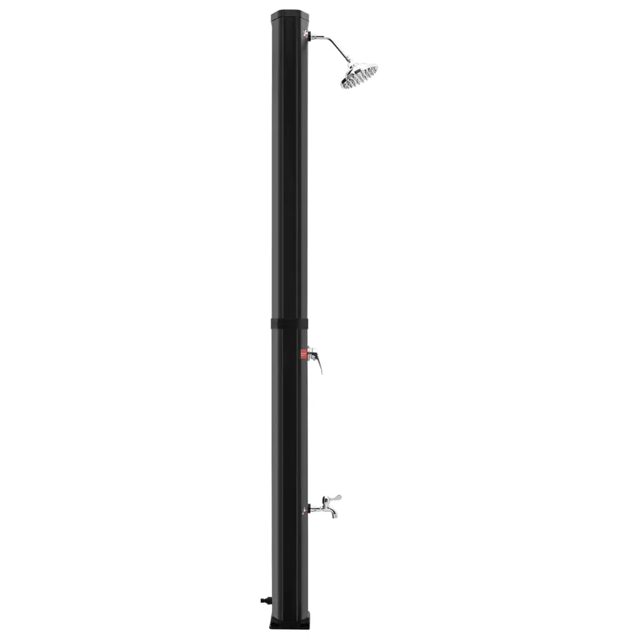 Douche solaire d'extérieur avec pomme de douche et robinet 35 L - 3