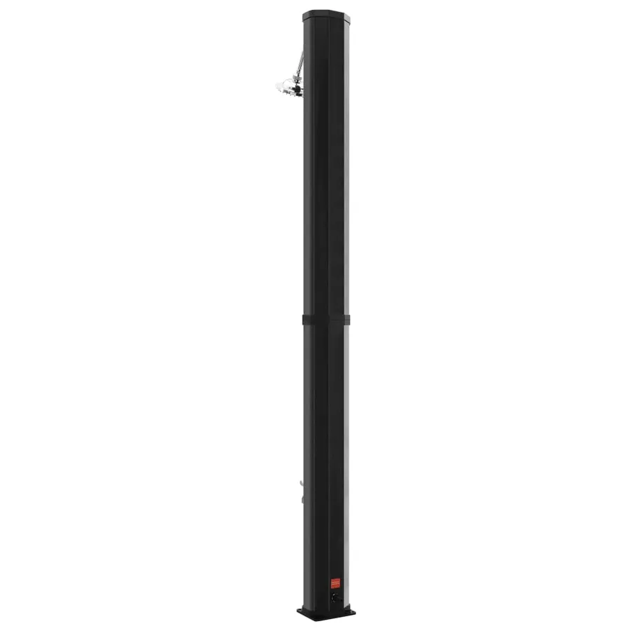 Douche solaire d'extérieur avec pomme de douche et robinet 35 L - 6