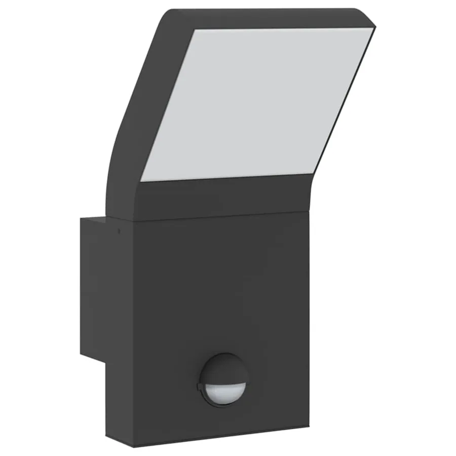 Appliques murales LED d'extérieur avec capteurs 2 pcs noir - 4