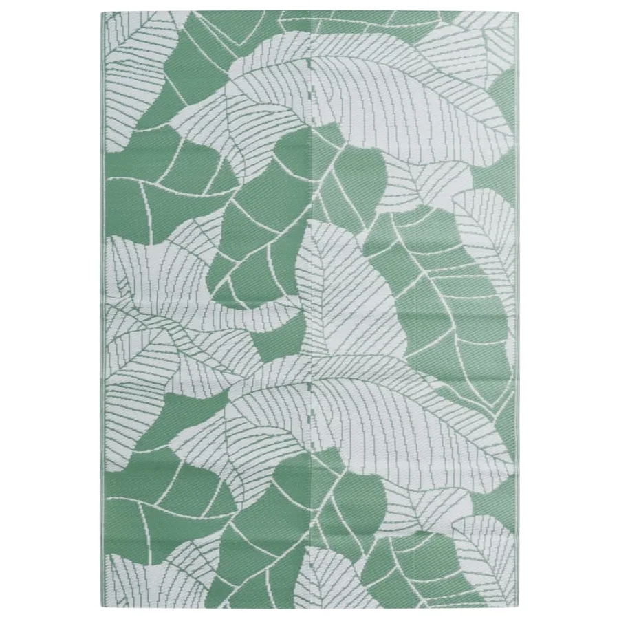 Tapis d'extérieur ARAKIL vert 140 x 200 cm PP - 2