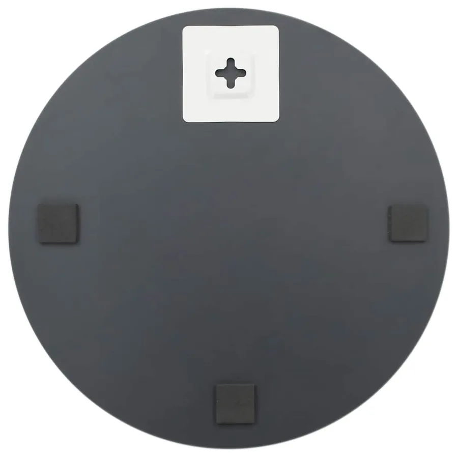 Miroir mural sans cadre avec lampes LED Rond Verre - 5